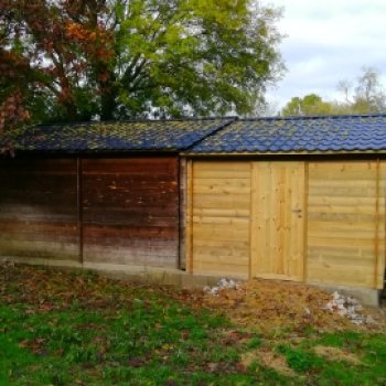 Abri de jardin en bois 2 pentes Abri de jardin en bois 2 pentes